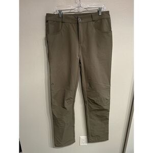 Pnuma Outdoors Pathfinder Pants Green Hiking Hunting Pants Mens Size 36 36x36